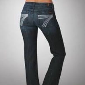 7 for all mankind "Dojo" style jeans Size 24